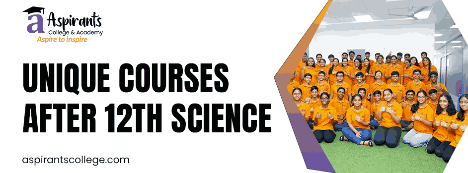 unique courses after 12th science